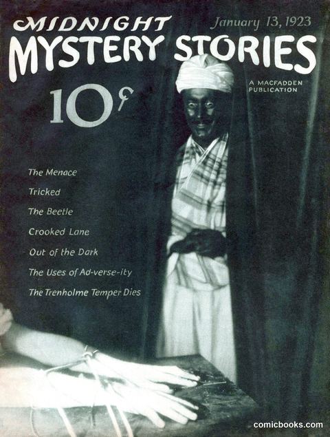 Midnight Mystery Stories, January 13, 1923