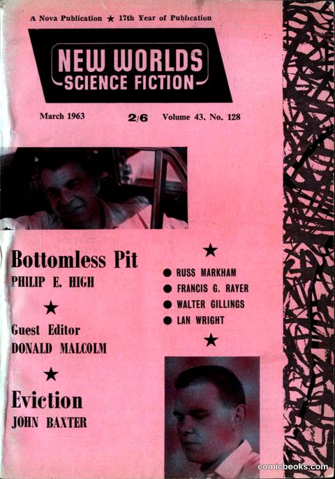 New Worlds #128, Vol. 43 (March 1963)