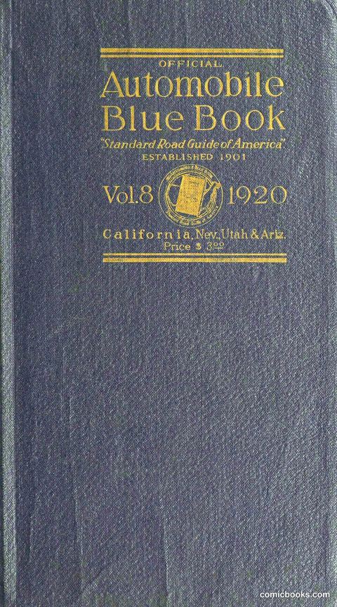 Official Automobile Blue Book, Vol. 8