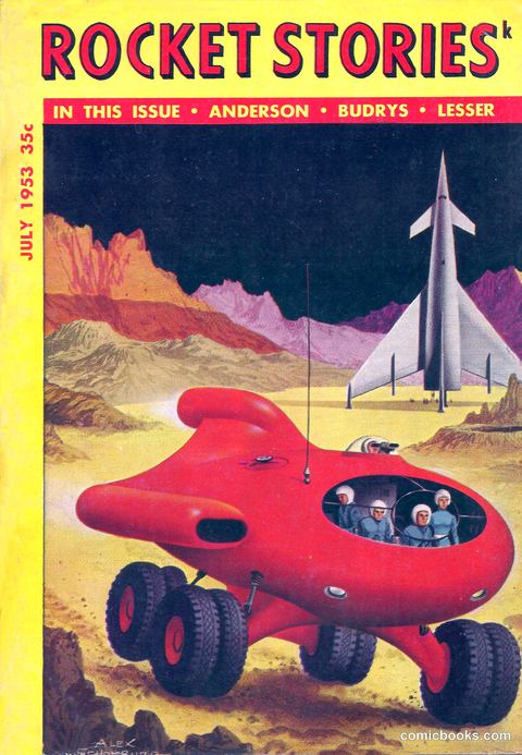 Rocket Stories, July 1953