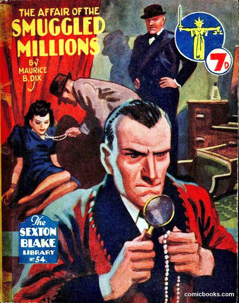 The Sexton Blake Library #54: The Affair of the Smuggled Millions