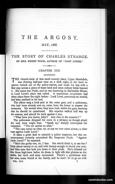 The Argosy, Vol. 45