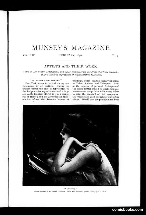 Munsey's Magazine, February 1896