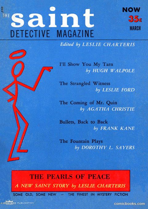 The Saint Detective Magazine, March 1954