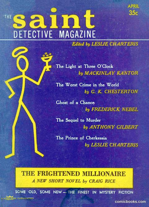 The Saint Detective Magazine, April 1956