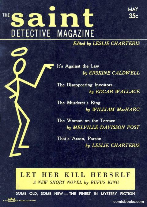 The Saint Detective Magazine, May 1956