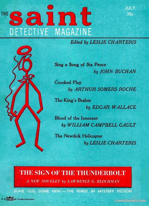 The Saint Detective Magazine, July 1957