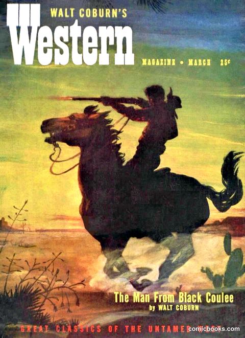 Walt Coburn's Western Magazine, March 1951