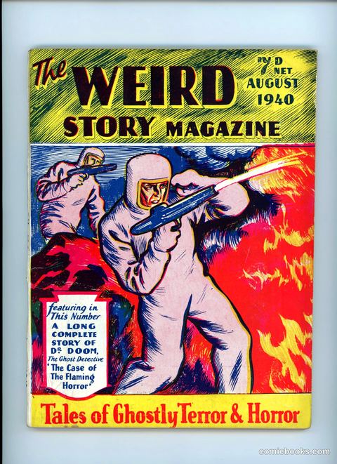 Weird Story Magazine, August 1940