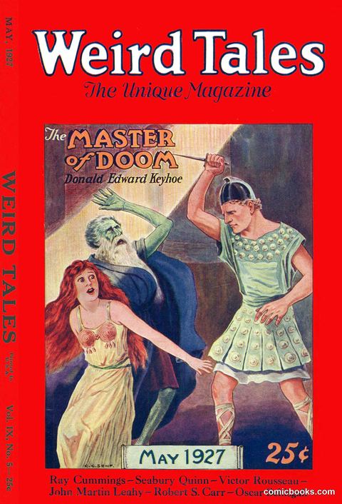 Weird Tales, Vol. IX, No. 5