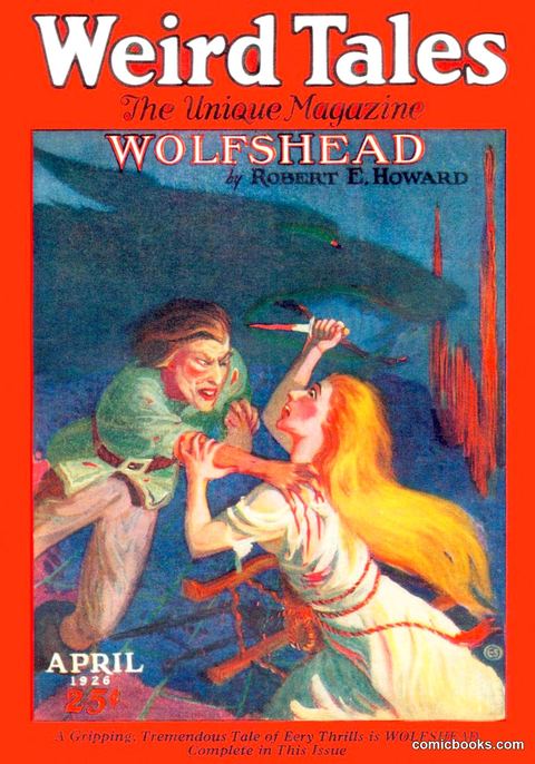 Weird Tales, April 1926