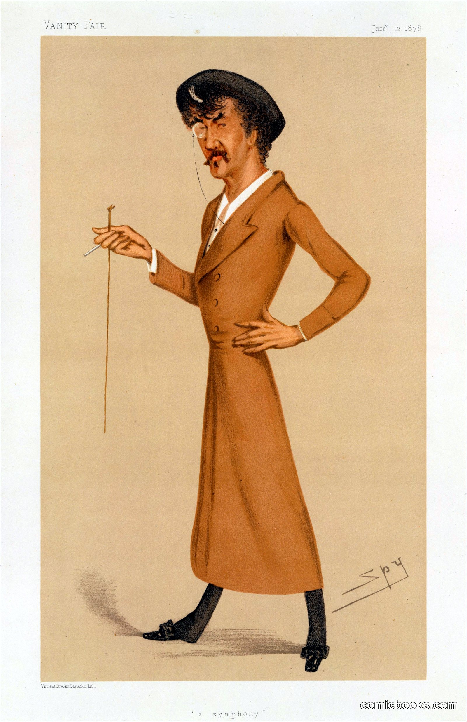 "A Symphony" — Vanity Fair, 12 January 1878