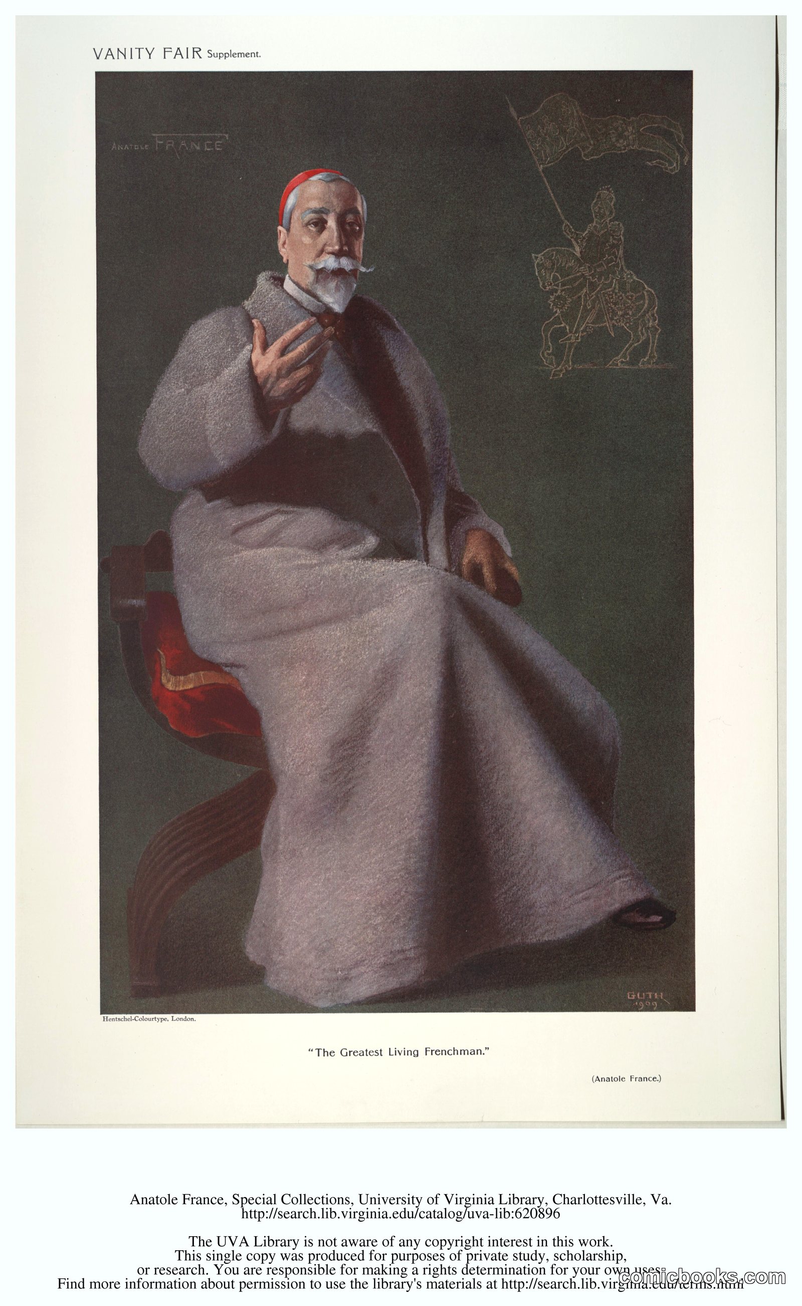 Anatole France — 'The Greatest Living Frenchman'