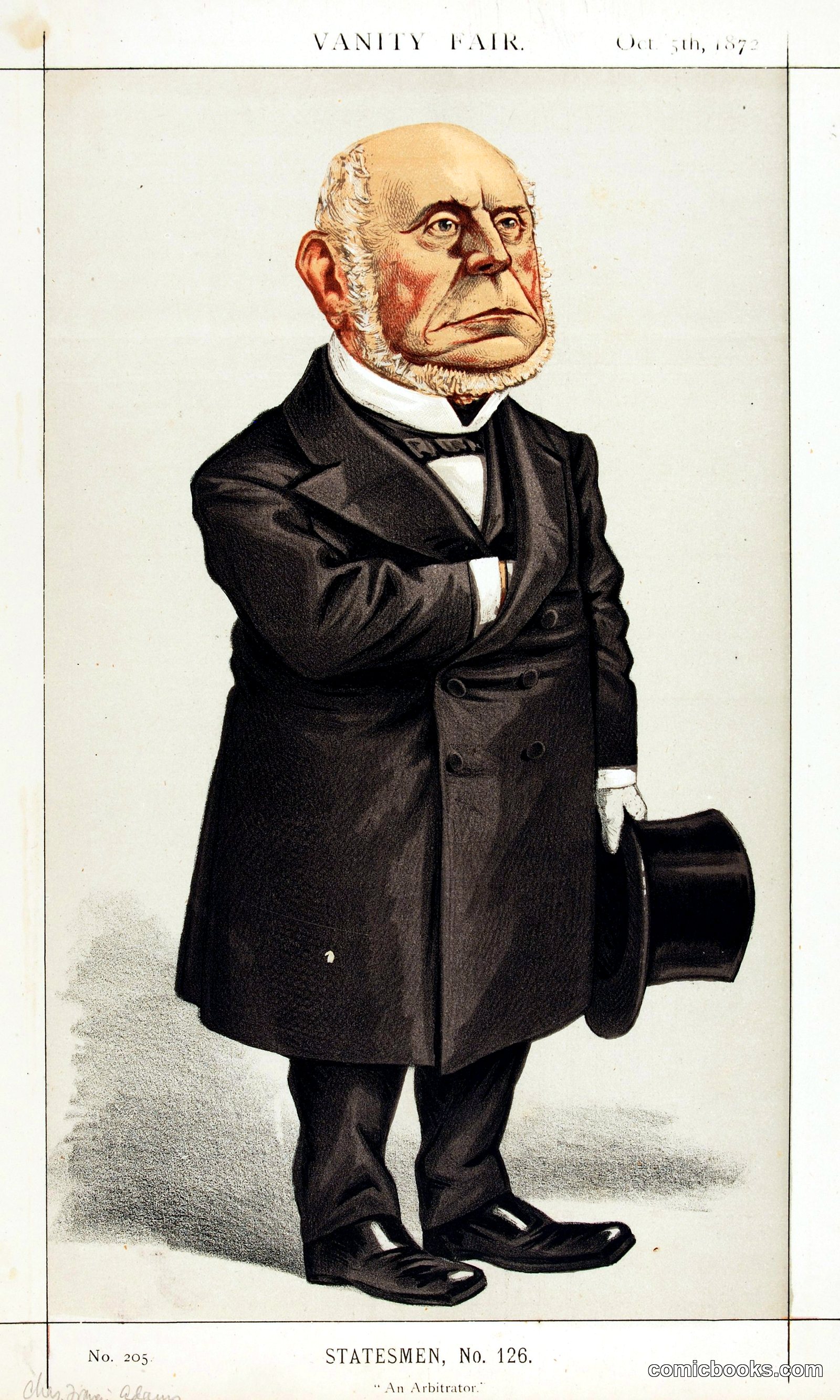 Charles Francis Adams, 'An Arbitrator'