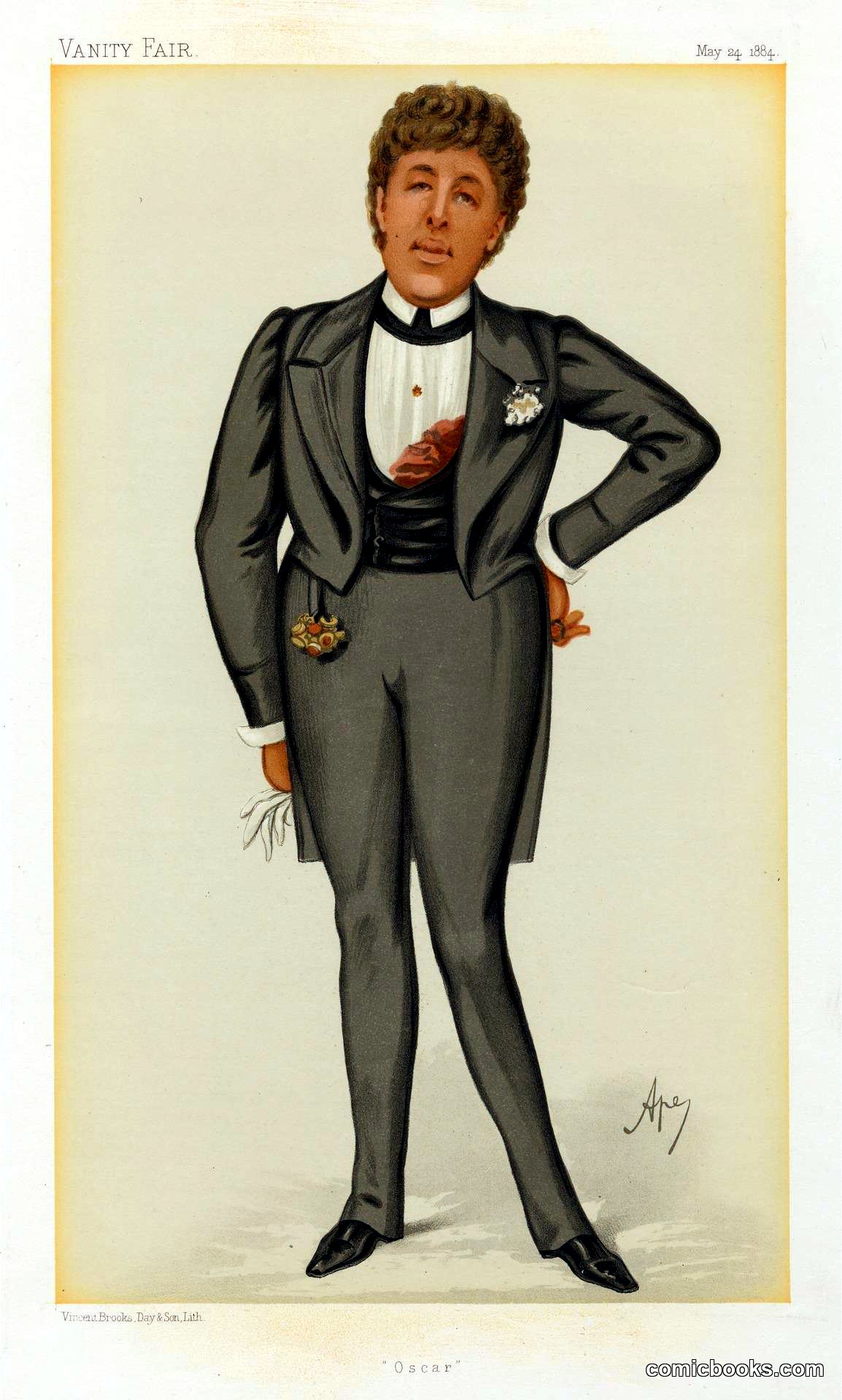 Carlo Pellegrini, 'Oscar' (Oscar Wilde)