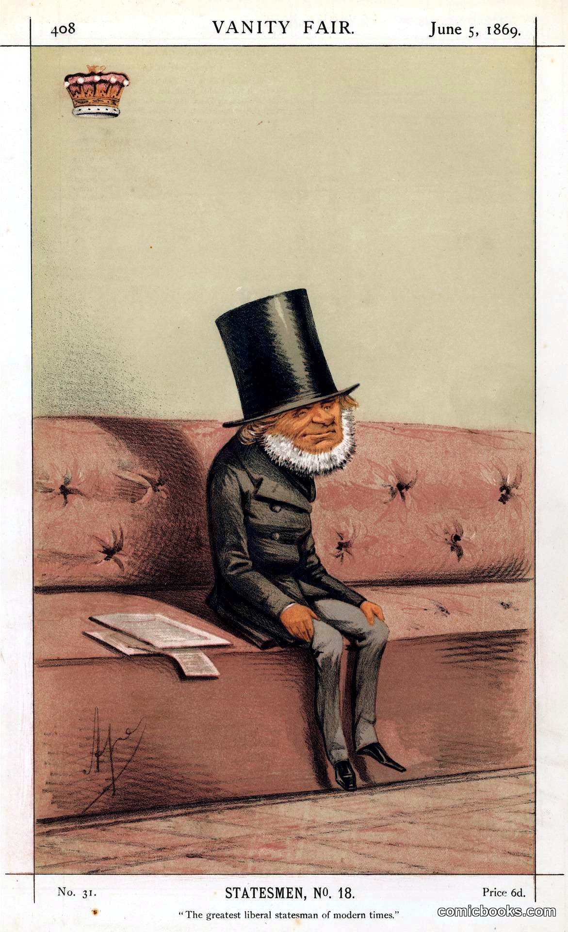 Carlo Pellegrini, 'The greatest liberal statesman of modern times' (Earl Russell)