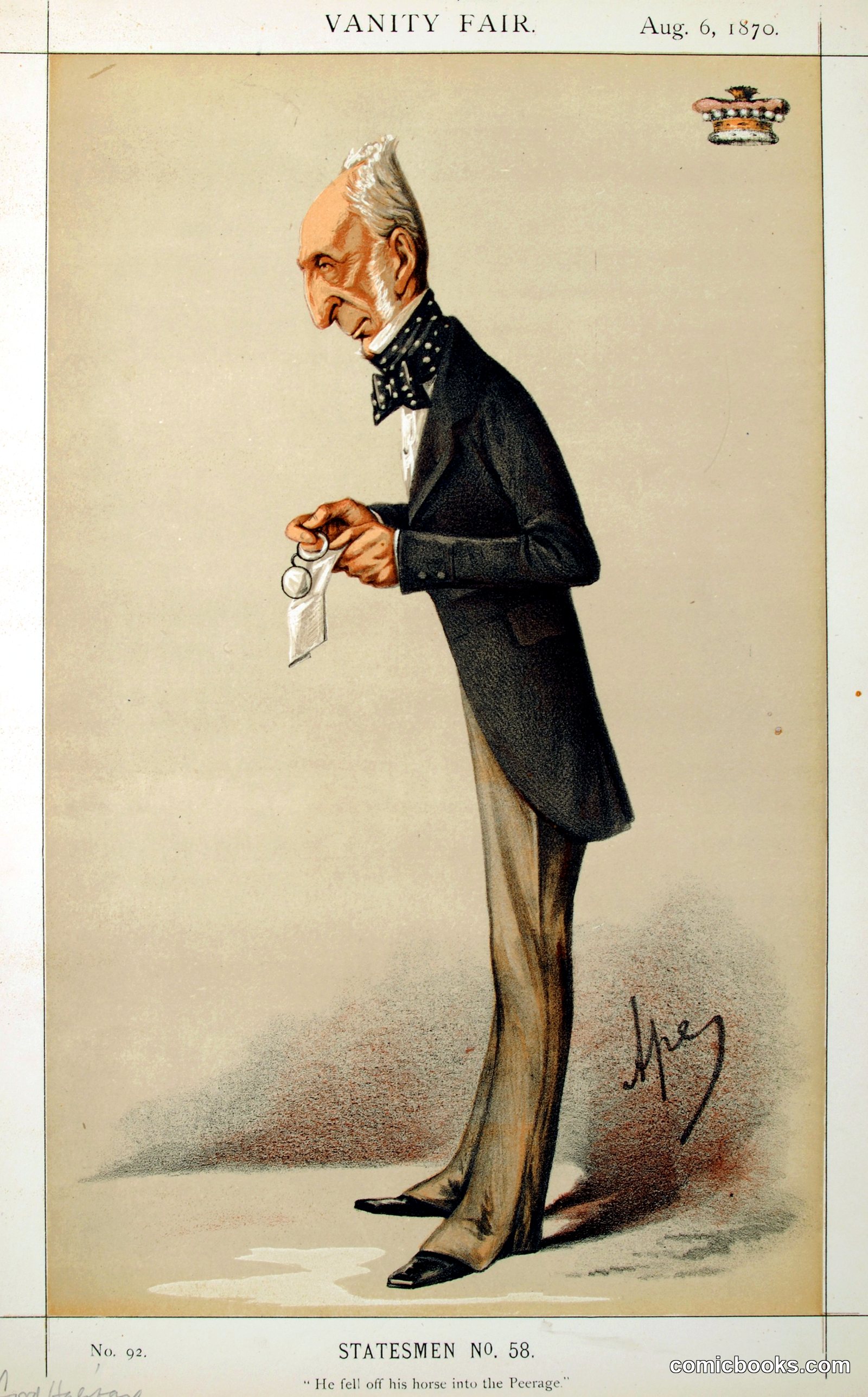 Charles Wood, 1st Viscount Halifax — 'Statesmen No. 58'
