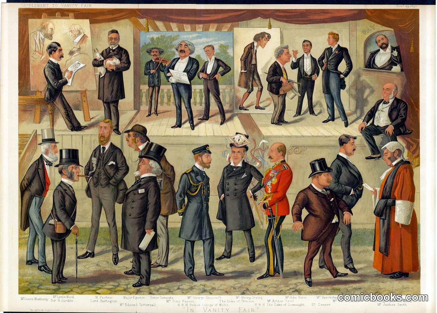 In Vanity Fair — Winter Supplement Collage
