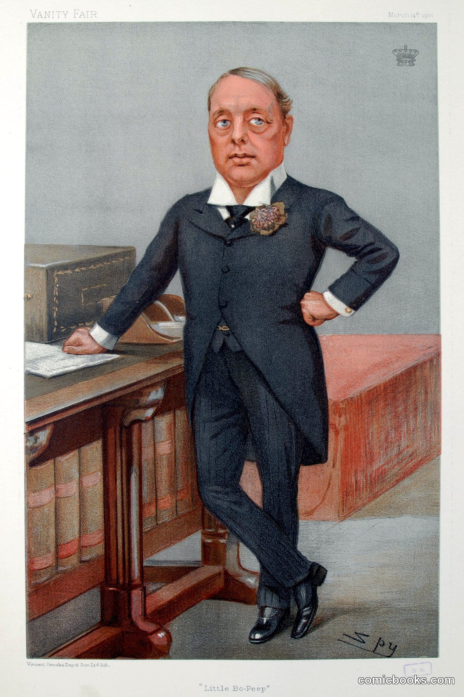 'Little Bo-Peep' — Archibald Primrose, 5th Earl of Rosebery