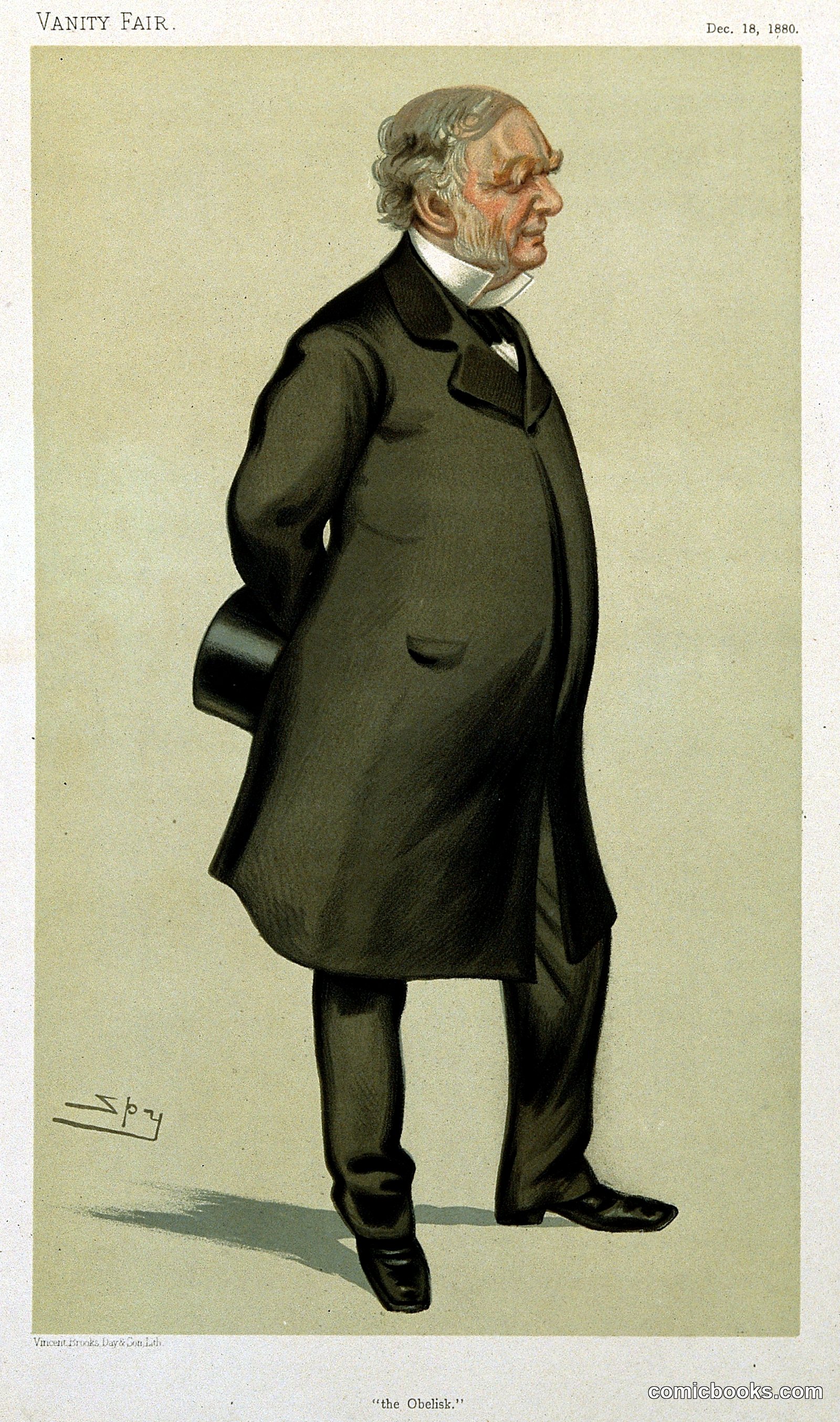 Erasmus Wilson ('the Obelisk'), Vanity Fair, 18 December 1880