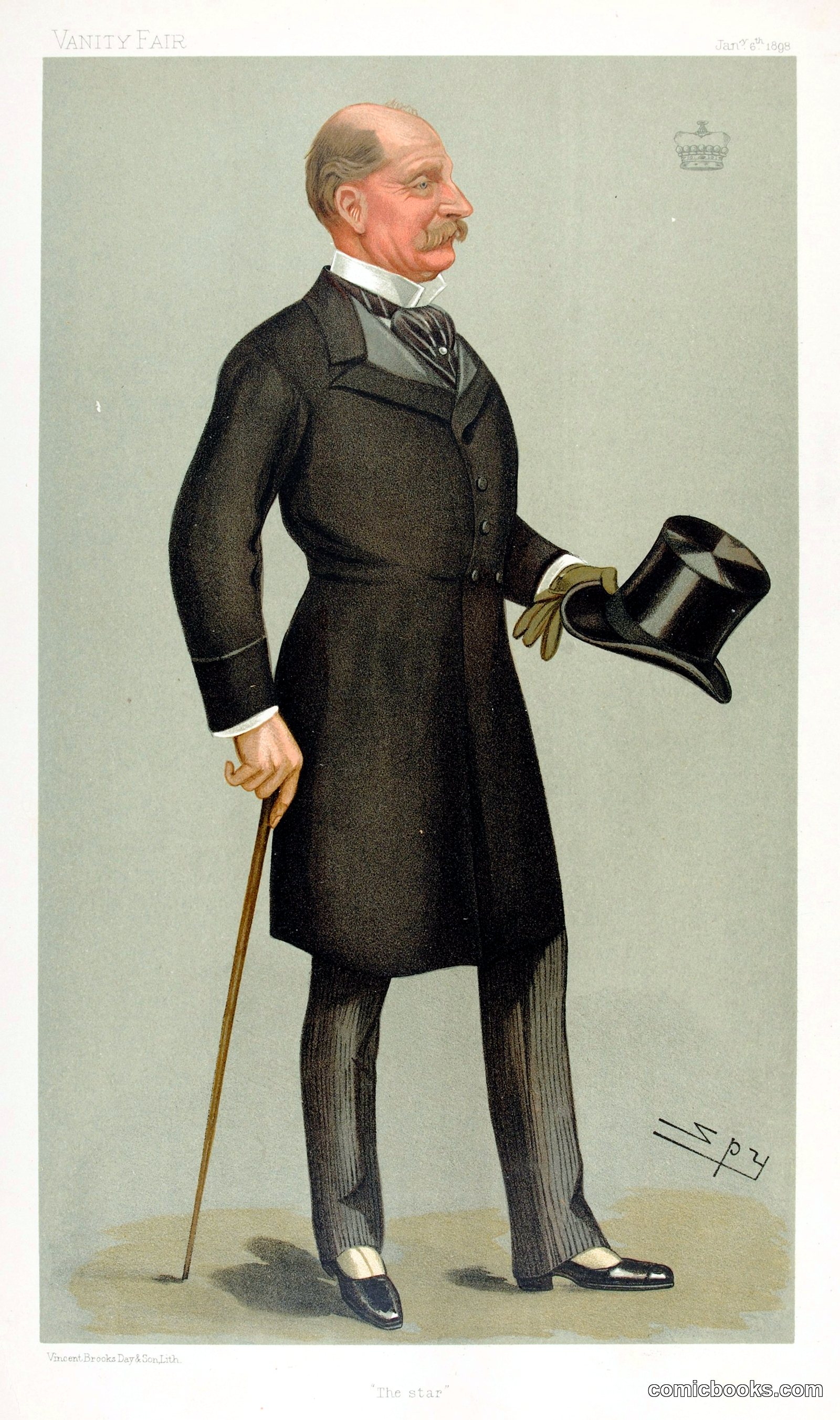 Evelyn Edward Thomas Boscawen, 7th Viscount Falmouth — 'The Star'