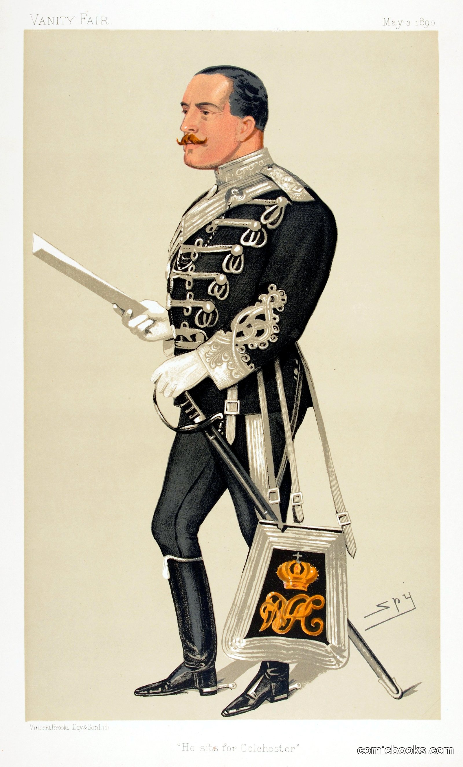 Francis Greville, Lord Brooke — 'He sits for Colchester'