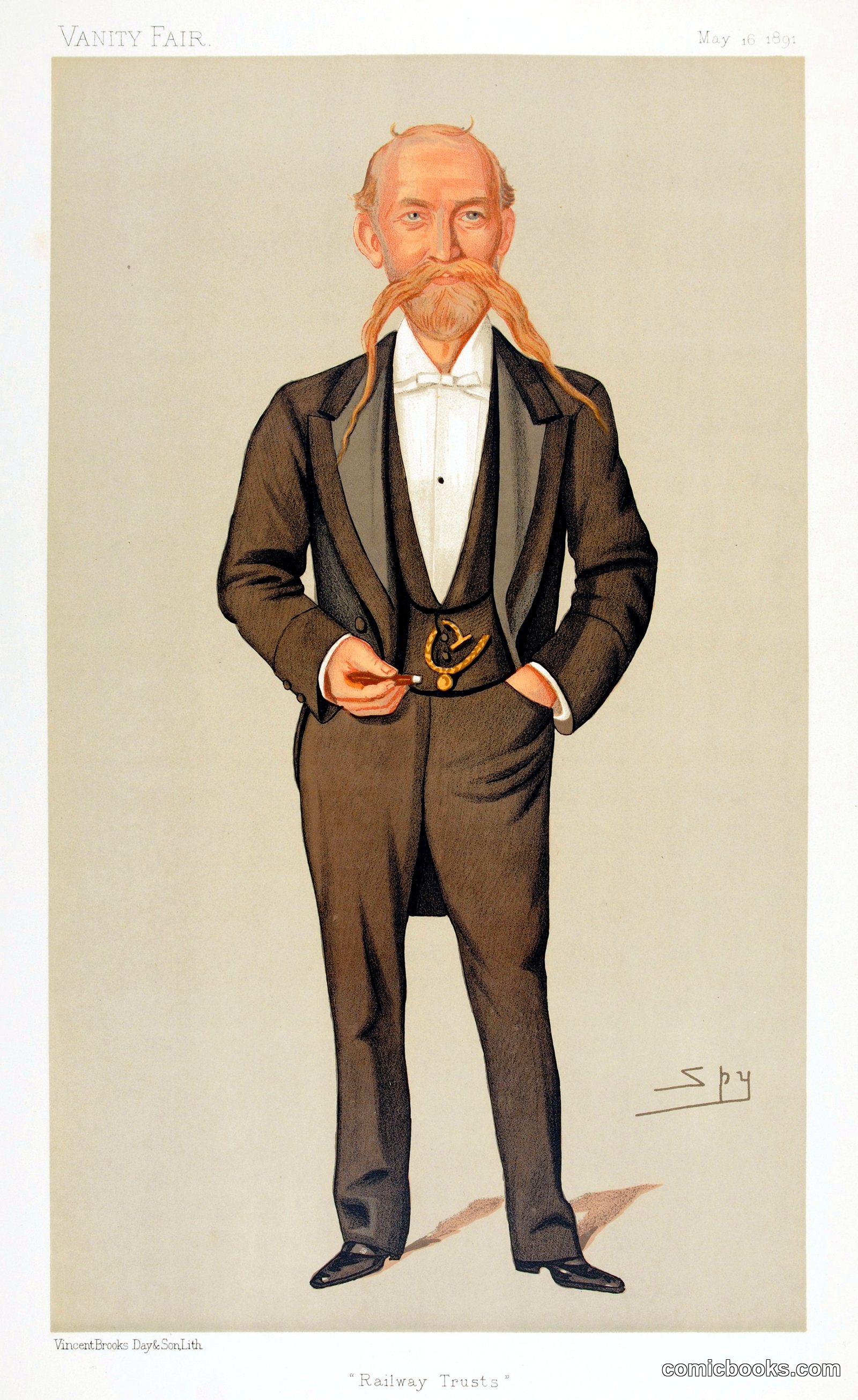 Captain Francis Pavy, 'Railway Trusts'