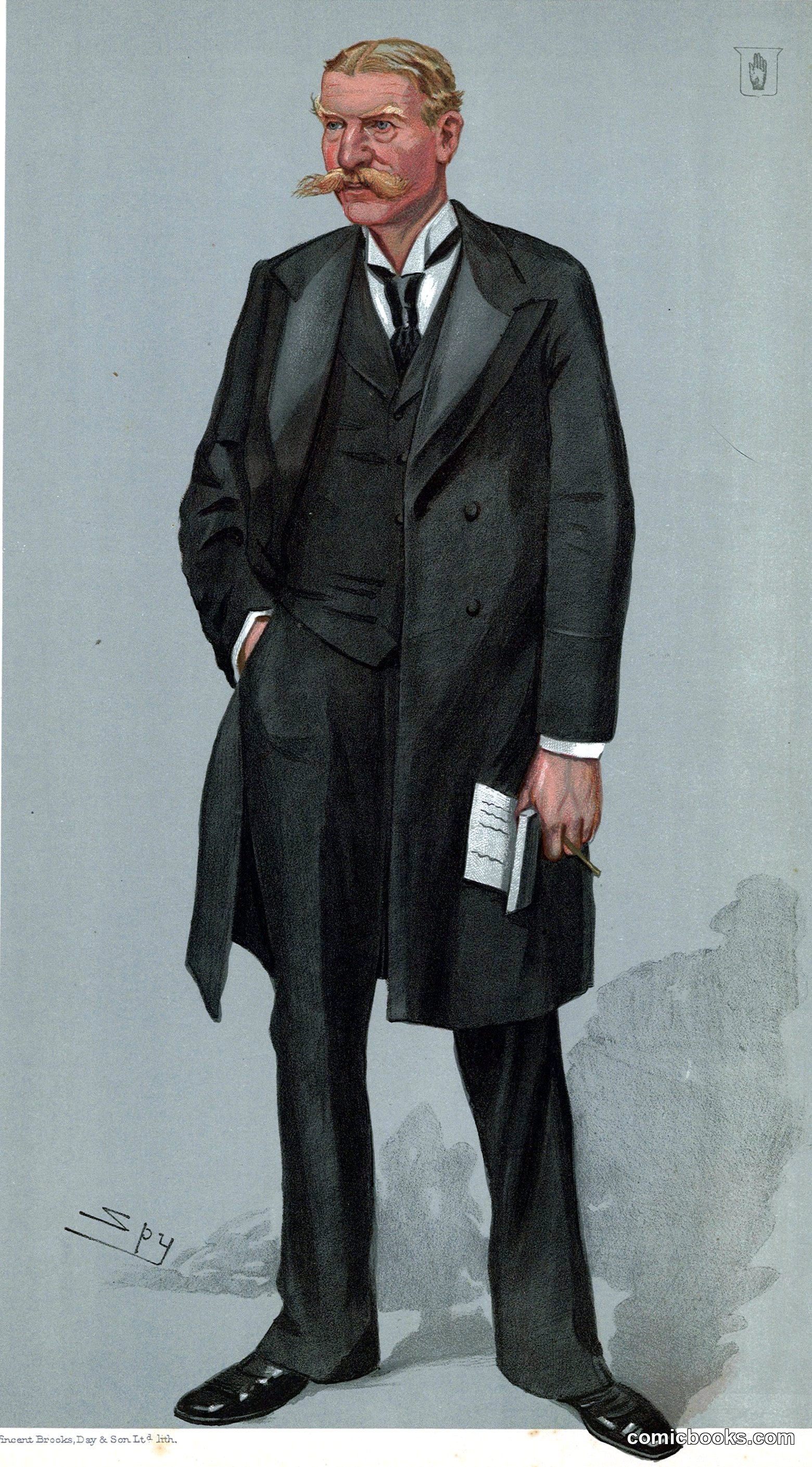 Alexander Fuller-Acland-Hood, 'Spy' for Vanity Fair, 1903