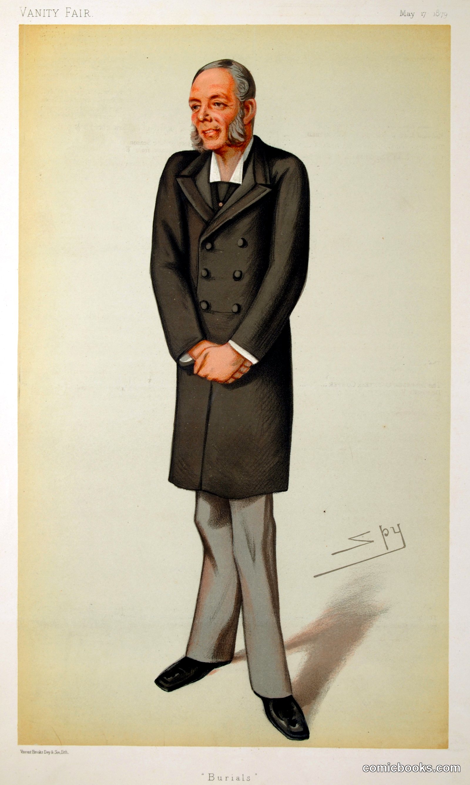 George Osborne Morgan, M.P. — 'Burials'