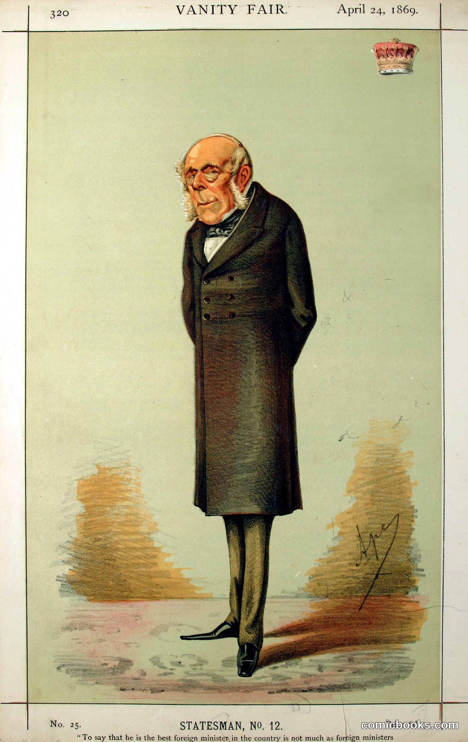 George Villiers, 4th Earl of Clarendon — Statesman No. 12