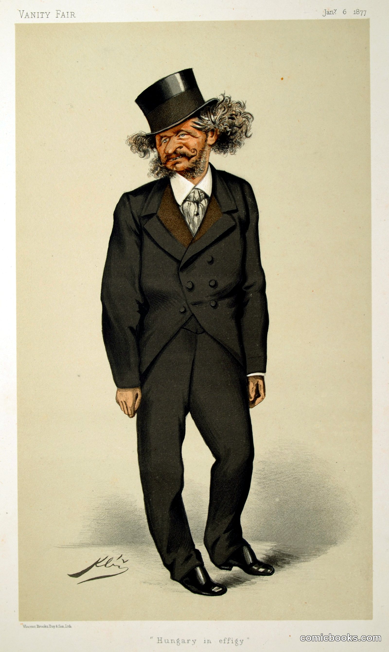 Gyula Andrássy, 'Hungary in Effigy'