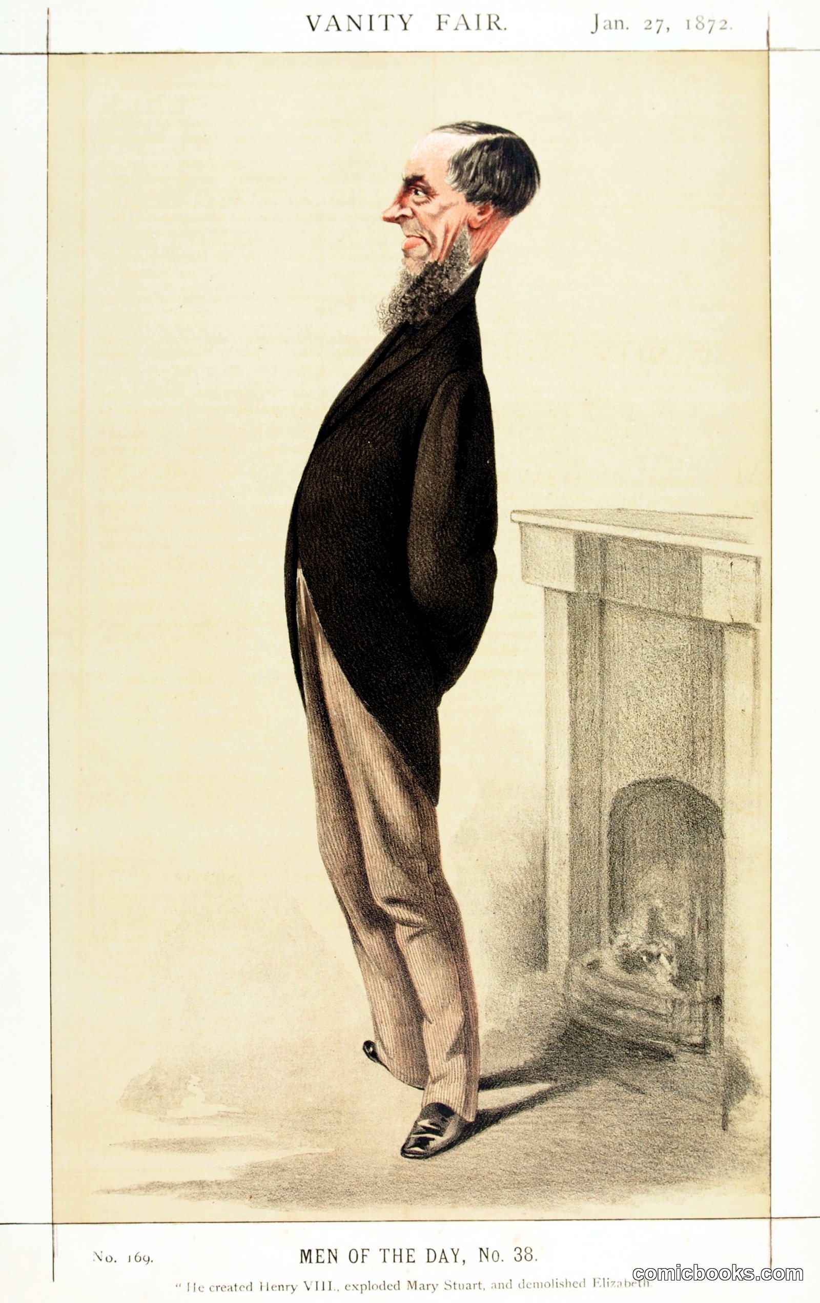 James Anthony Froude, 'Men of the Day No. 38'