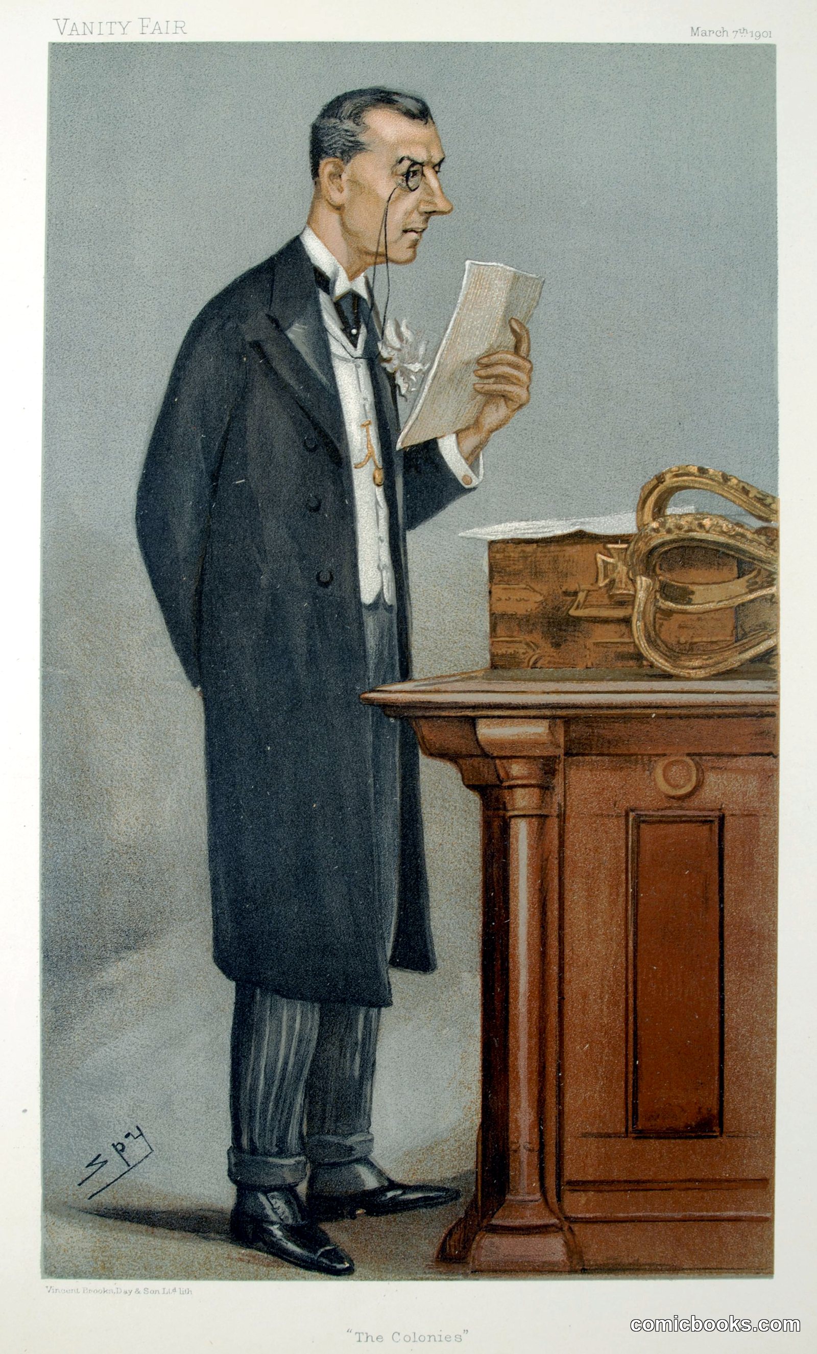 Joseph Chamberlain, 'The Colonies'