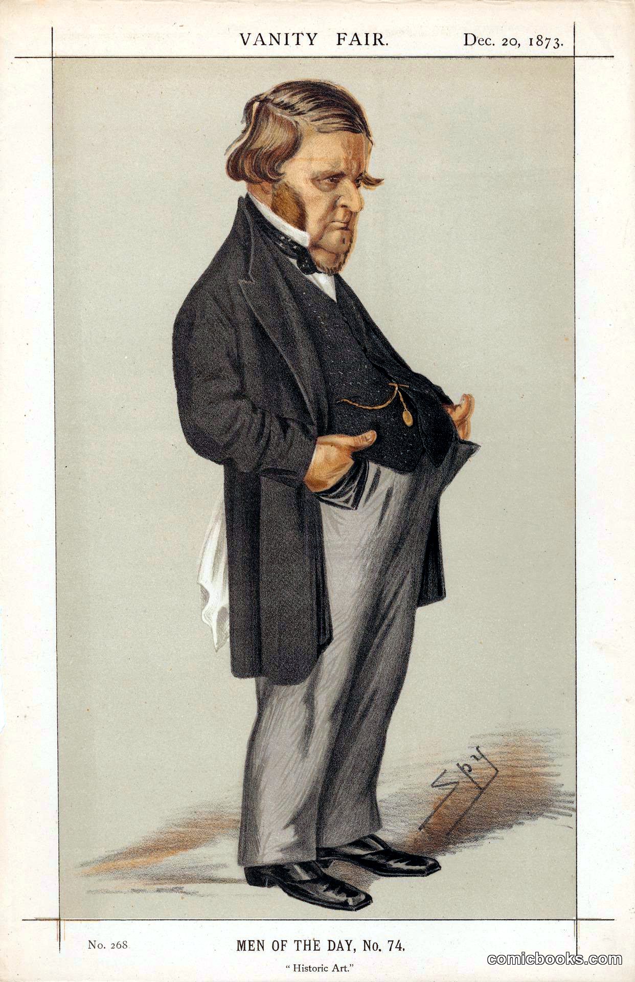 'Historic Art' — Men of the Day, No. 74