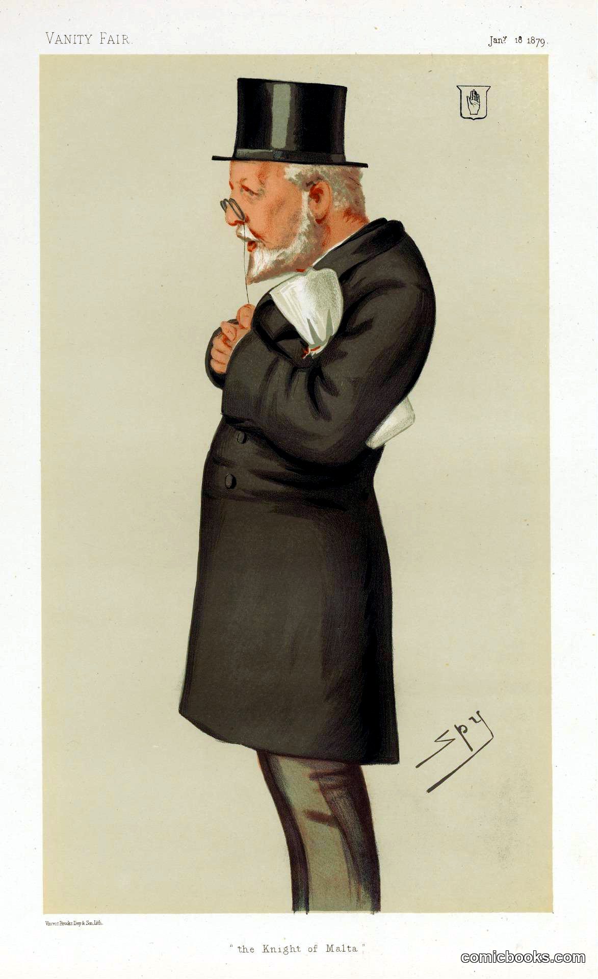 'The Knight of Malta' — George Bowyer