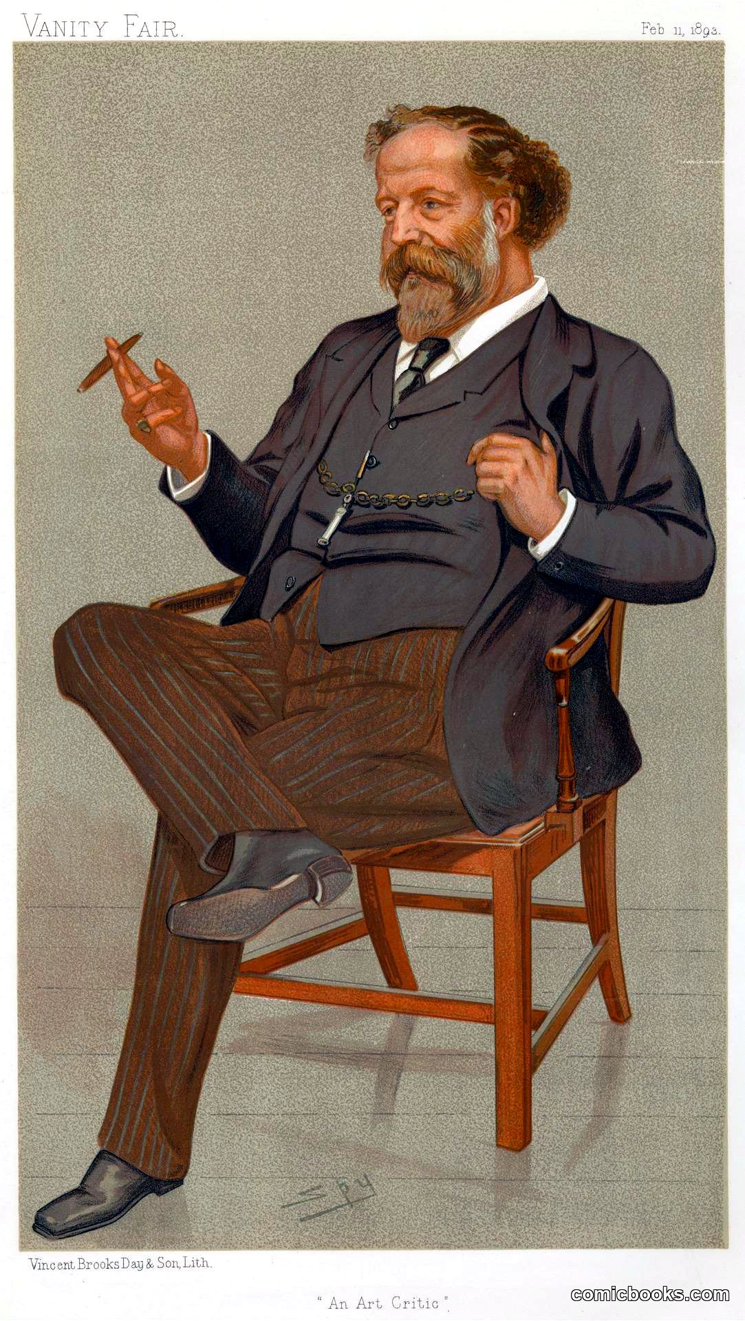 'An Art Critic' — Joseph William Comyns Carr