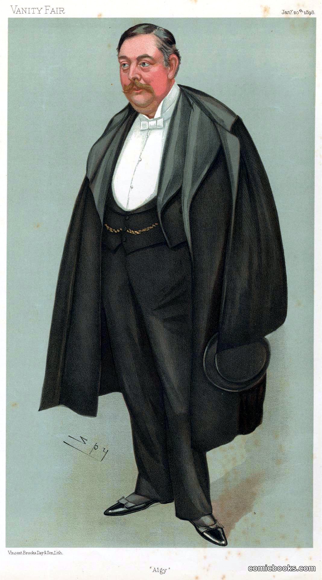 'Algy' — The Hon. Algernon Henry Bourke