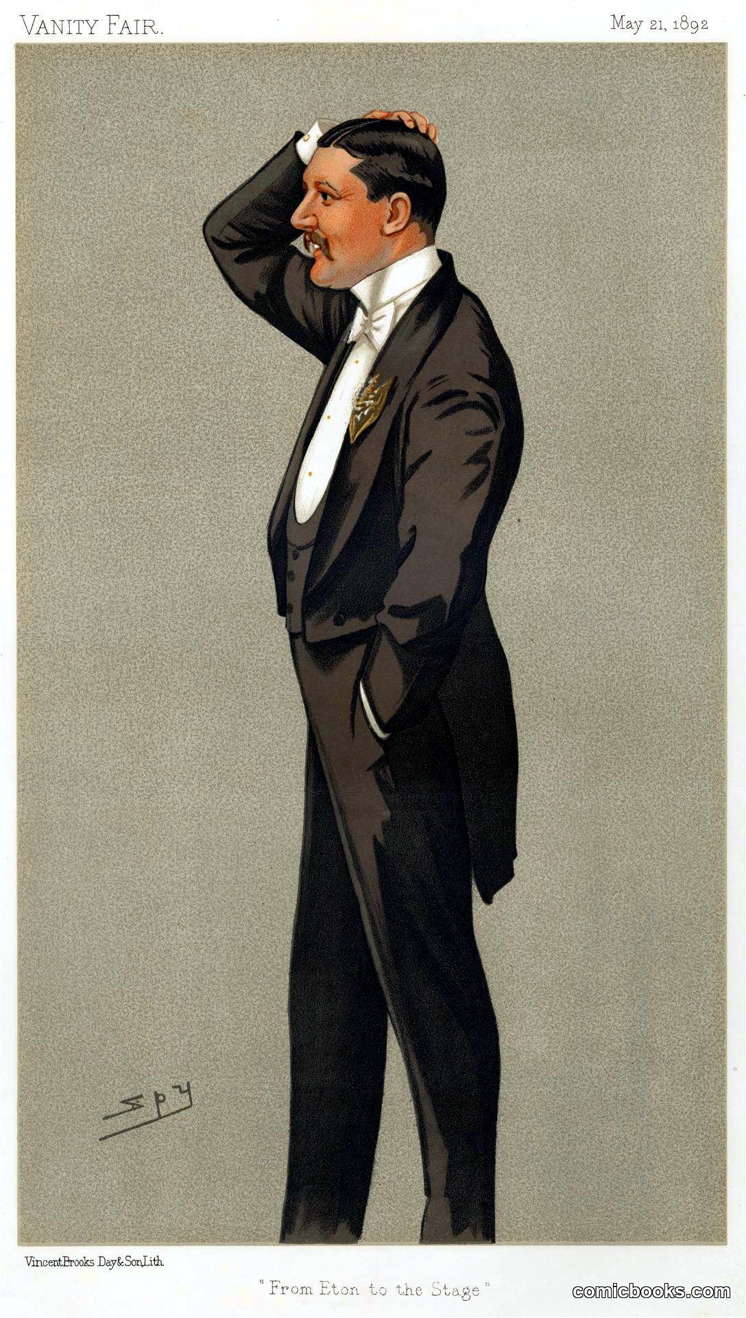 'From Eton to the Stage' — Mr Charles Hawtrey