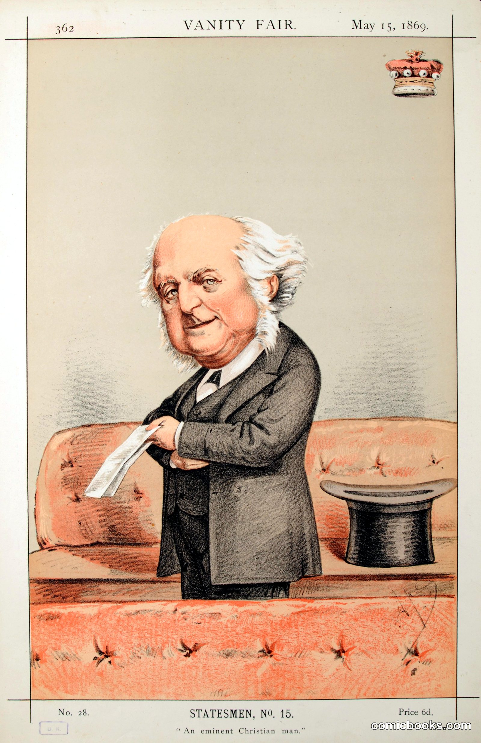 Lord Westbury (Richard Bethell), Statesmen No. 15