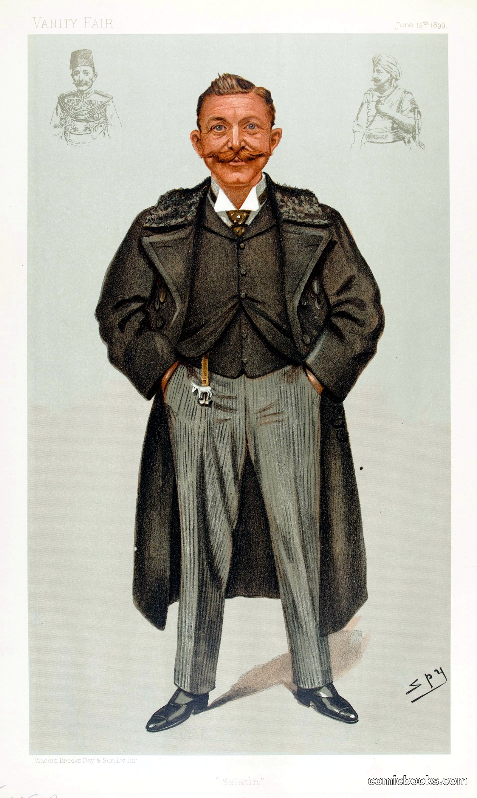 Rudolf Carl von Slatin ('Slatin'), Men of the Day No. 752