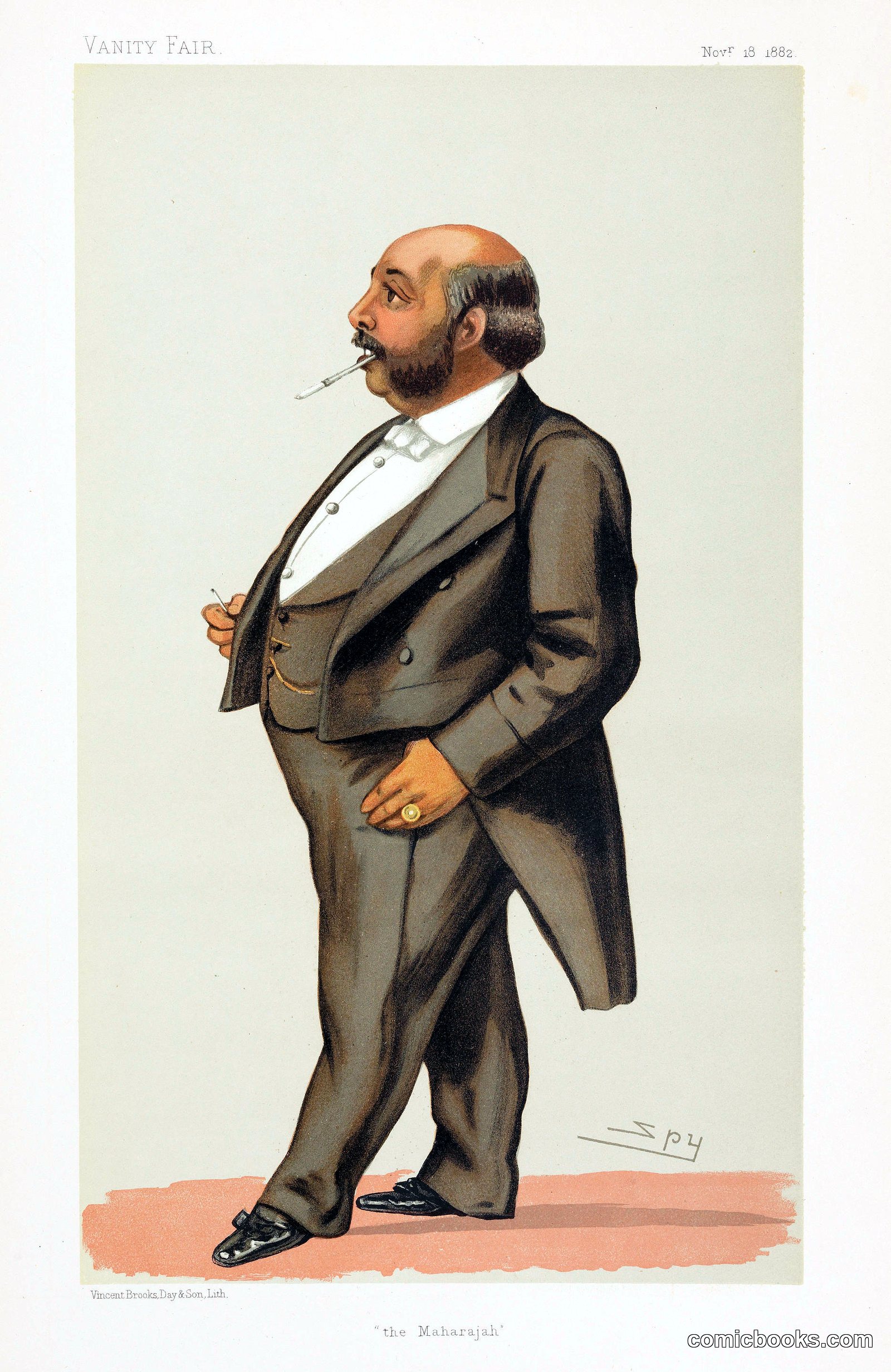 'The Maharajah' — Duleep Singh, Vanity Fair, 18 November 1882