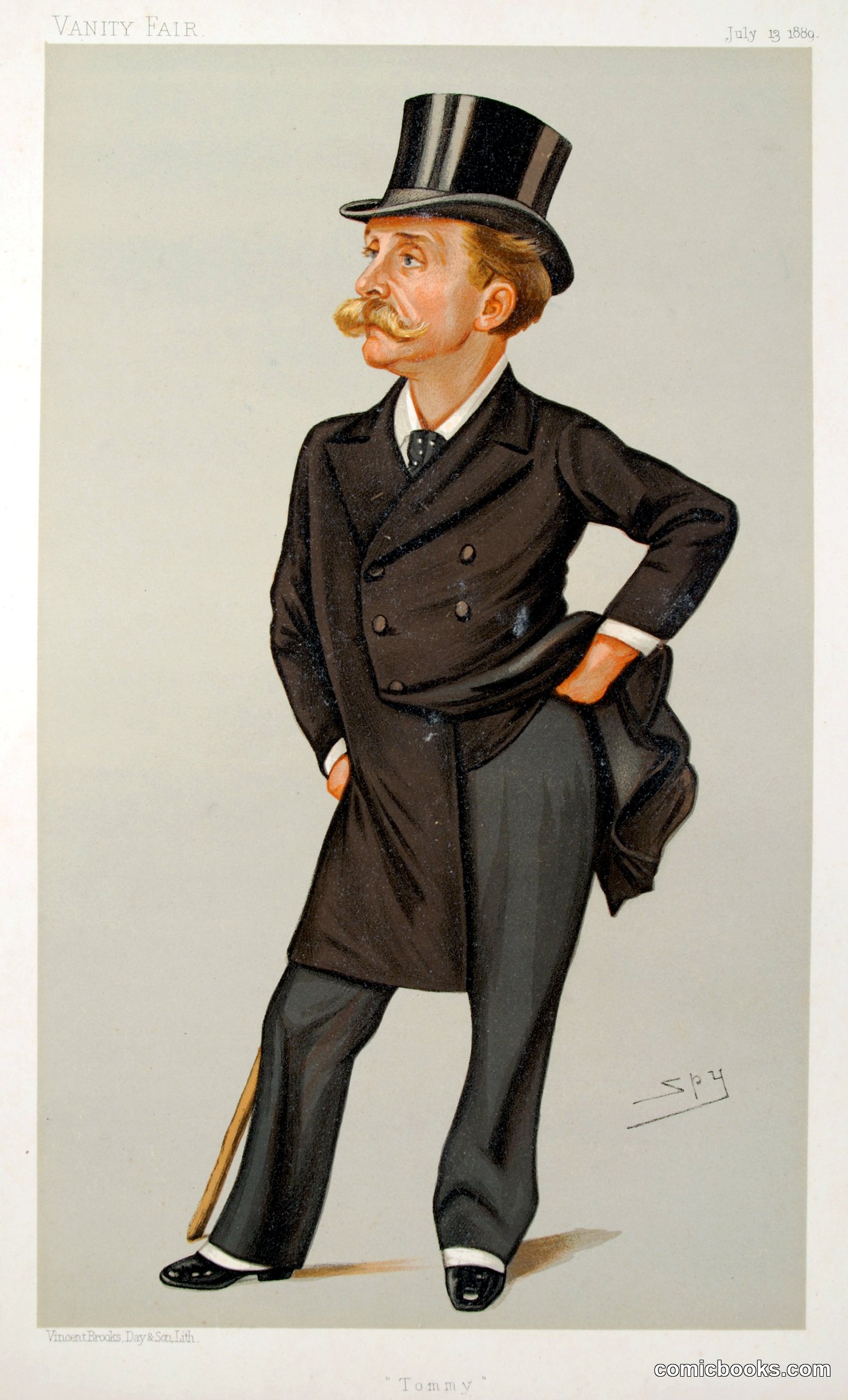 Thomas Gibson Bowles ('Tommy'), Vanity Fair, 1889