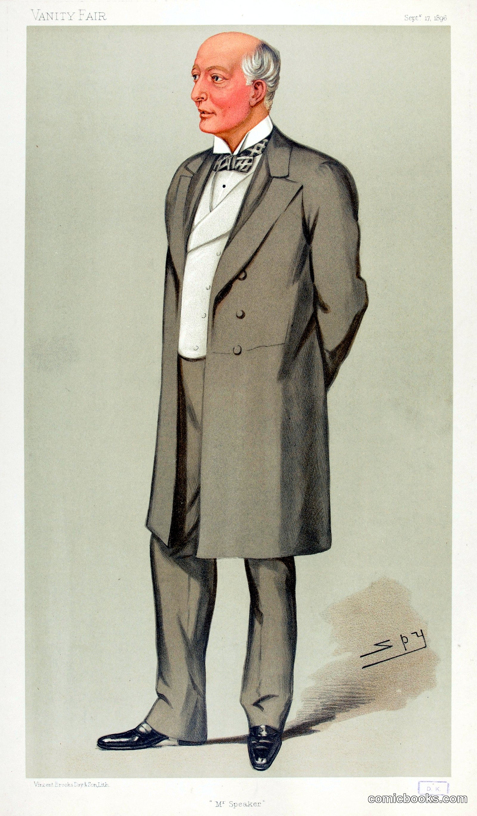 William Court Gully, 'Mr Speaker'