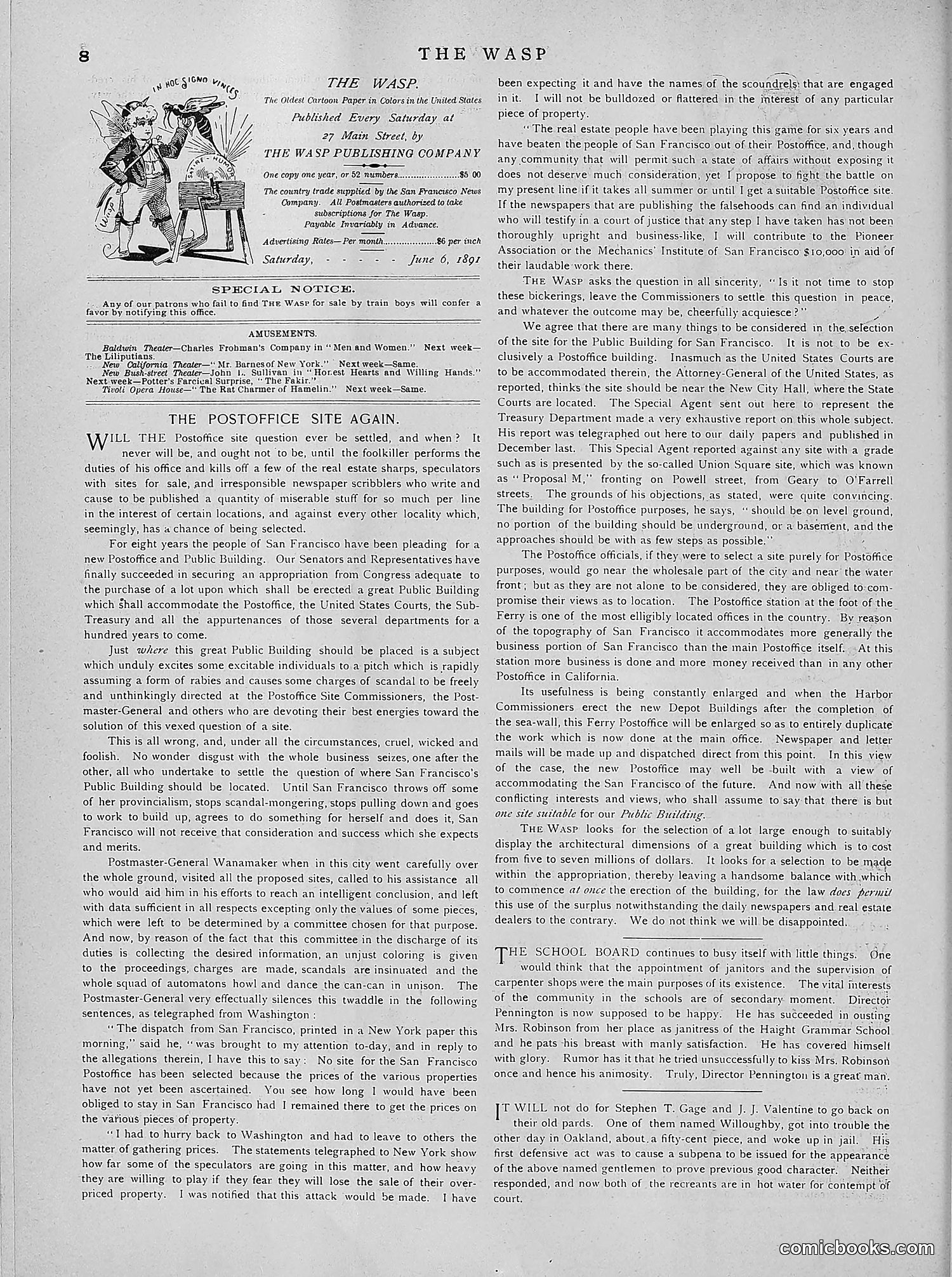The Wasp — 1891 — page 547 of 612
