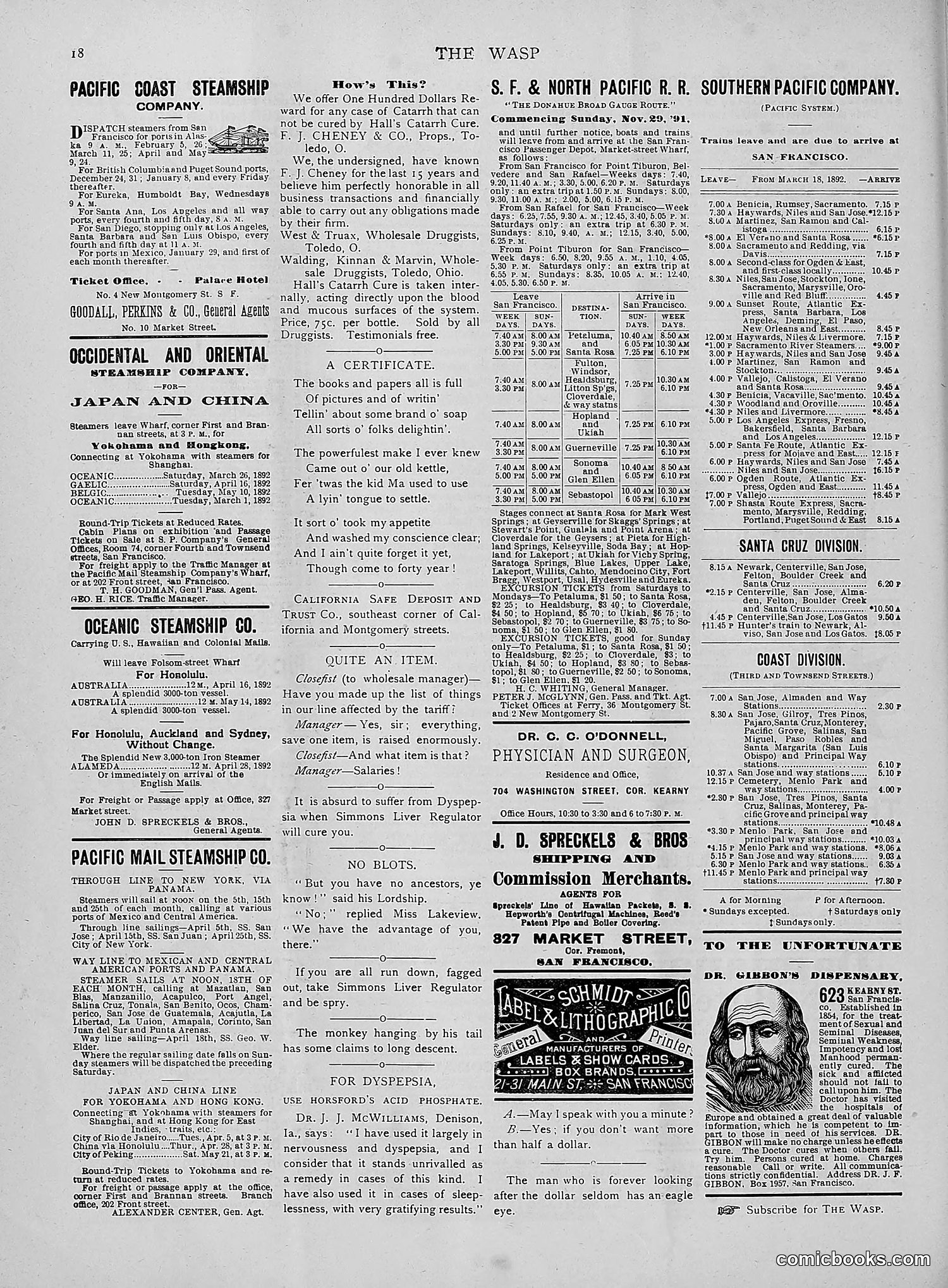 The Wasp — 1892 — page 293 of 542