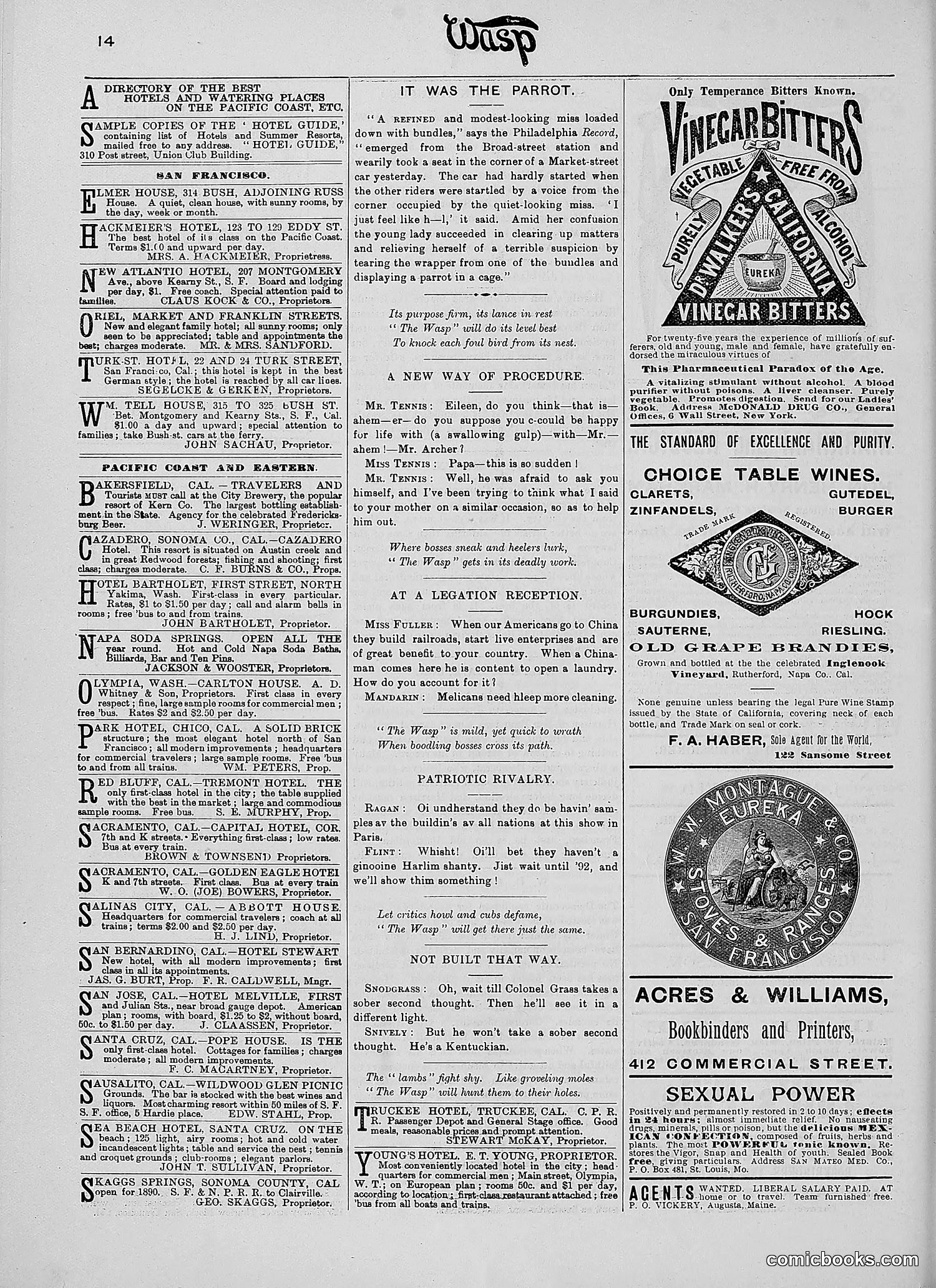 The Wasp — 1890 — page 315 of 504