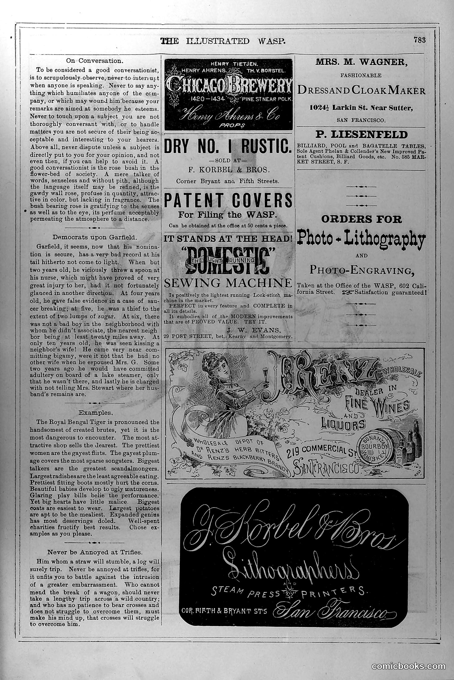 The Wasp — June 26, 1880 — page 16 of 18