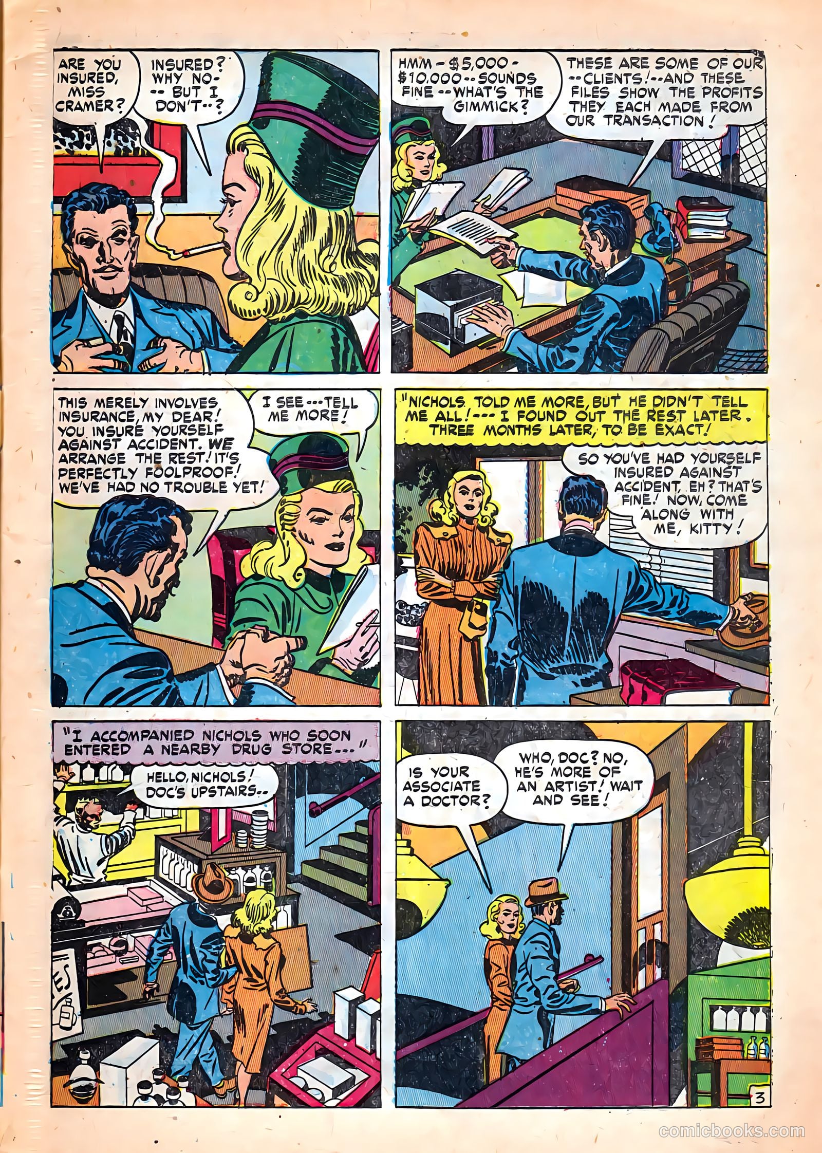 Justice Traps the Guilty #1 — page 5 of 52