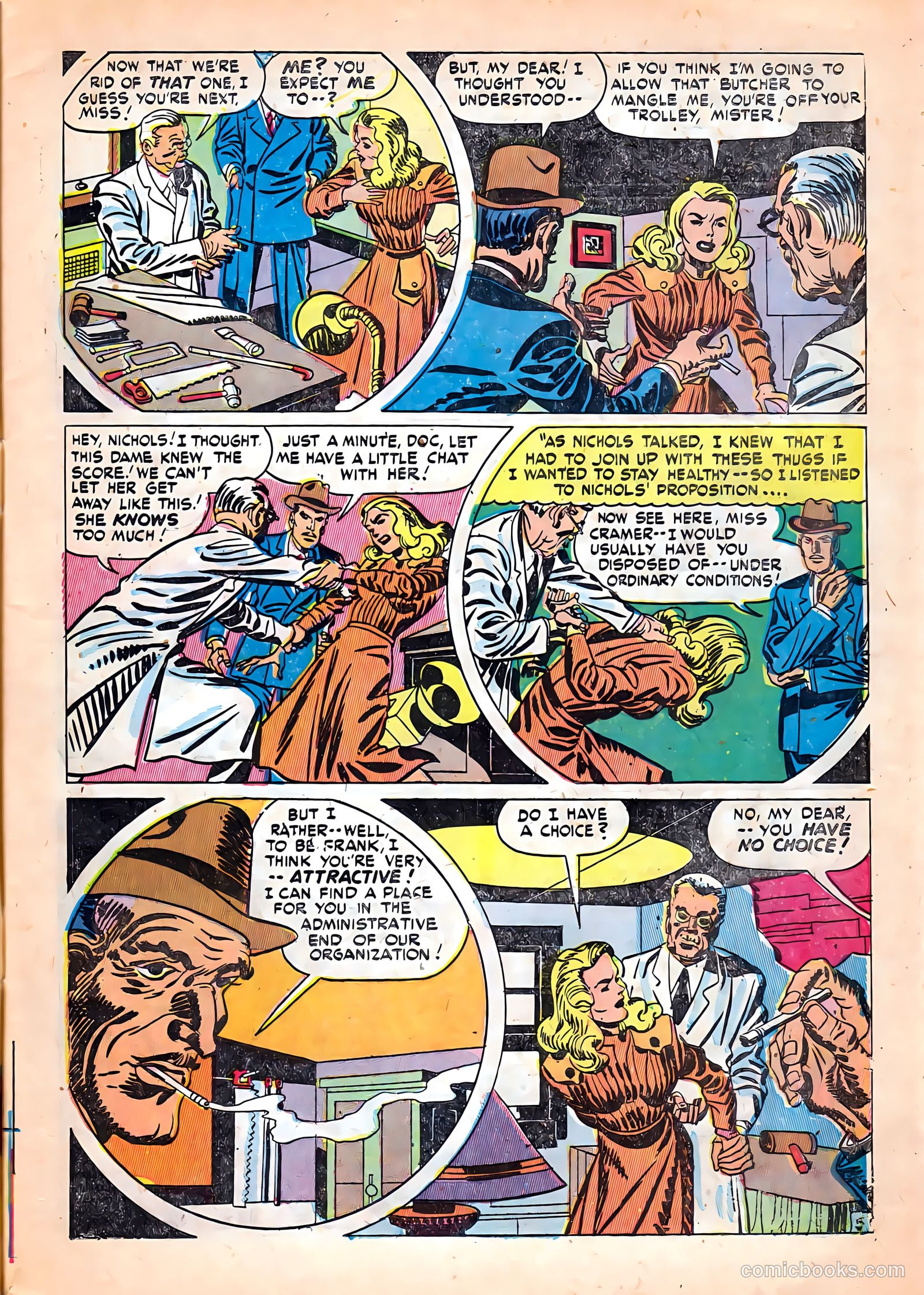 Justice Traps the Guilty #1 — page 7 of 52