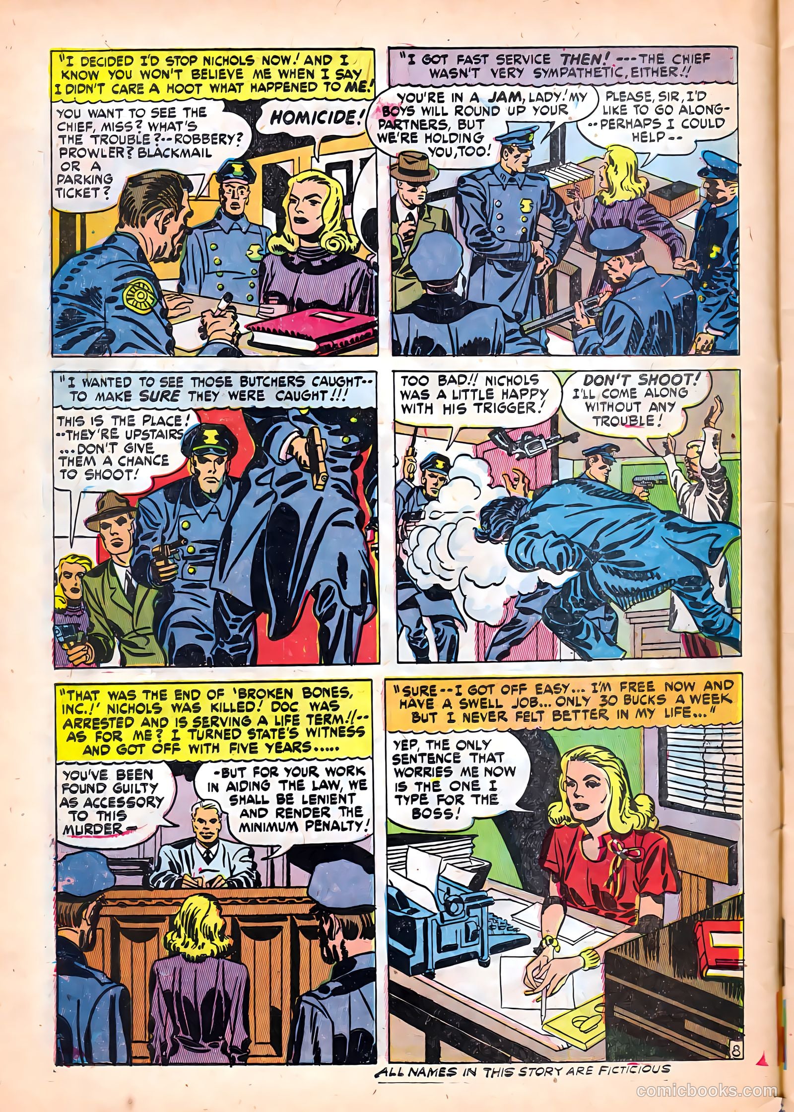 Justice Traps the Guilty #1 — page 10 of 52